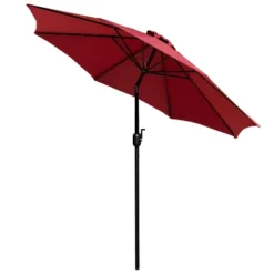 Emma And Oliver 9' Outdoor Patio Umbrella-Crank & Tilt Function - 1.5" Diameter Steel Pole 14 Emma And Oliver 9' Outdoor Patio Umbrella-Crank & Tilt Function - 1.5" Diameter Steel Pole -Garden Furniture Store GUEST 02895854 a18f 4961 8e8b fdb0d1baefdc