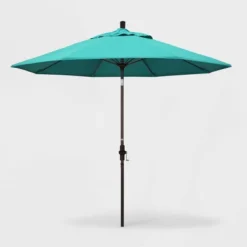 9' Aluminum Collar Tilt Crank Sunbrella Patio Umbrella - California Umbrella 16 9' Aluminum Collar Tilt Crank Sunbrella Patio Umbrella - California Umbrella -Garden Furniture Store GUEST 03bea0ee 0b3c 4786 9e5a 9041edfd95fb