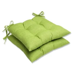 2pc Fresco Outdoor Tufted Seat Pads - Pillow Perfect -Garden Furniture Store GUEST 05285833 186a 4b18 91ab a8751effa859