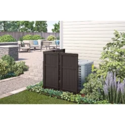 44" Resin Wicker Screen Enclosure Java Brown - Suncast -Garden Furniture Store GUEST 06f6ec33 6a7c 4c3d 8867 e34738b2db2b