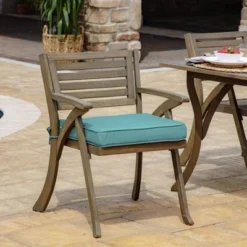 Arden Selections 20" X 20" ProFoam Outdoor Dining Seat Cushion Surf -Garden Furniture Store GUEST 077cdda1 bb19 4033 b09a 026d1d5a5d1c