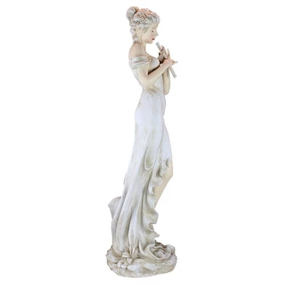 Design Toscano Thalia, Muse Of The Garden Oversized Sculpture 3 Design Toscano Thalia, Muse Of The Garden Oversized Sculpture - Image 3