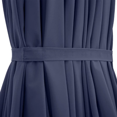 Extra Large Outdoor Umbrella - 15 Ft Double Patio Shade With Easy Hand Crank For Outdoor Furniture, Deck, Backyard, Or Pool By Pure Garden (Navy) 6 Extra Large Outdoor Umbrella - 15 Ft Double Patio Shade With Easy Hand Crank For Outdoor Furniture, Deck, Backyard, Or Pool By Pure Garden (Navy) - Image 6