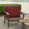 19" X 24" X 8" ProFoam Outdoor Plush Deep Seat Back Cushion Classic Red - Arden Selections
