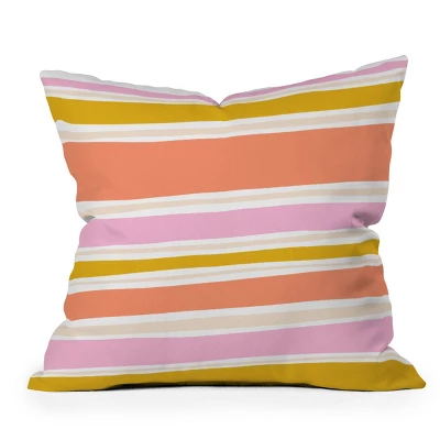 Sunshine Canteen Del Mar Stripes Outdoor Throw Pillow - Deny Designs 4 Sunshine Canteen Del Mar Stripes Outdoor Throw Pillow - Deny Designs - Image 4