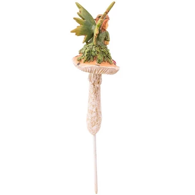 Wind & Weather Fairies On Mushrooms Garden Stakes, Set Of 4 4 Wind & Weather Fairies On Mushrooms Garden Stakes, Set Of 4 - Image 4