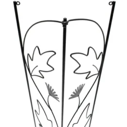 46" Tall Iron Downspout Decorative Garden Trellis Black Powder Coat Finish - Achla Designs 7 46" Tall Iron Downspout Decorative Garden Trellis Black Powder Coat Finish - Achla Designs -Garden Furniture Store GUEST 0f2a7b44 37d5 4c04 9461 e62b30e4b632