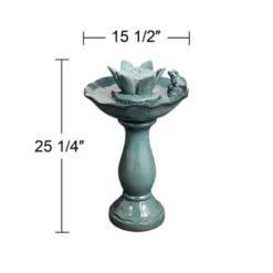 John Timberland Pleasant Pond Modern Bubbler Lotus Flower Outdoor Floor Water Fountain 25 1/4" For Yard Garden Patio Deck Porch House Exterior 12 John Timberland Pleasant Pond Modern Bubbler Lotus Flower Outdoor Floor Water Fountain 25 1/4" For Yard Garden Patio Deck Porch House Exterior -Garden Furniture Store GUEST 114ff739 ead0 4a36 b0eb 3db94f994493