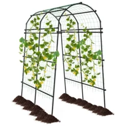 Costway 7.5FT Garden Arch Trellis Outdoor Plant Support Archway For Climbing Vine Flower 17 Costway 7.5FT Garden Arch Trellis Outdoor Plant Support Archway For Climbing Vine Flower -Garden Furniture Store GUEST 123cb4b4 00ff 4ae4 ba2a 75f4e39c10ac