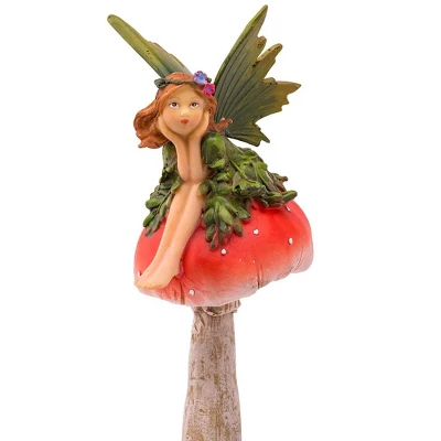 Wind & Weather Fairies On Mushrooms Garden Stakes, Set Of 4 14 Wind & Weather Fairies On Mushrooms Garden Stakes, Set Of 4 - Image 14
