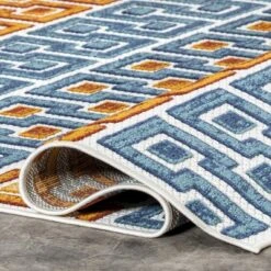 NuLOOM Rochel Mediterranean Indoor/Outdoor Area Rug 11 NuLOOM Rochel Mediterranean Indoor/Outdoor Area Rug -Garden Furniture Store GUEST 13e44e28 651a 432a aa73 b69896248839