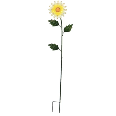 Home & Garden 49.0" Daisy Flower On Stake Yard Decor Flower Direct Designs International - Decorative Garden Stakes 1 Home & Garden 49.0" Daisy Flower On Stake Yard Decor Flower Direct Designs International - Decorative Garden Stakes