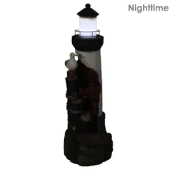 Sunnydaze Decor Sunnydaze 36"H Electric Polyresin Gull's Cove Lighthouse Outdoor Water Fountain With LED Light 16 Sunnydaze Decor Sunnydaze 36"H Electric Polyresin Gull's Cove Lighthouse Outdoor Water Fountain With LED Light -Garden Furniture Store GUEST 164c2c5e f084 475f a831 a7e3a4479913