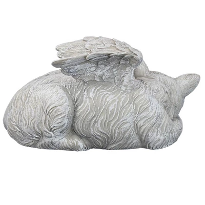 Design Toscano Cat Memorial Angel Pet Statue: Stone - Multicolored 4 Design Toscano Cat Memorial Angel Pet Statue: Stone - Multicolored - Image 4