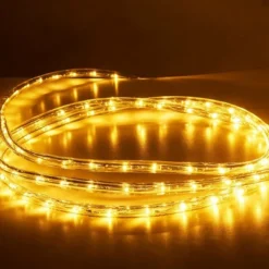 Costway 100' 2 Wire LED Rope Light Christmas Decorative Party In/Outdoor 110V Warm White -Garden Furniture Store GUEST 1ca5f37d e4ce 499e b53e 0e5f127ad3c6