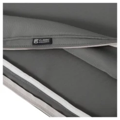 Montlake Fadesafe Square Patio Dining Seat Cushion Set - Charcoal Gray - Classic Accessories -Garden Furniture Store GUEST 1d489dfd 5d83 4167 ae47 dd1e845ef87d