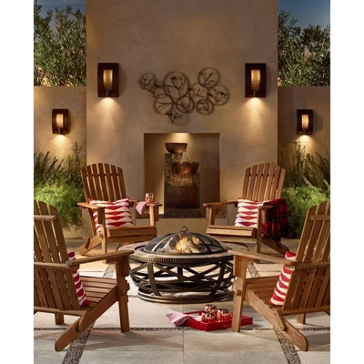 John Timberland Outdoor Floor Water Fountain Three Bowl Floor Cascade 35" For Yard Garden Lawn 8 John Timberland Outdoor Floor Water Fountain Three Bowl Floor Cascade 35" For Yard Garden Lawn - Image 8