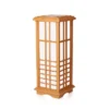 24.5" Solar Zen Outdoor Lantern Amber/White Light - Techko Maid