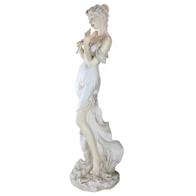 Design Toscano Thalia, Muse Of The Garden Oversized Sculpture 5 Design Toscano Thalia, Muse Of The Garden Oversized Sculpture - Image 5