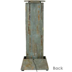 Sunnydaze Decor Sunnydaze 49"H Electric Natural Slate Tower Column Indoor/Outdoor Water Fountain With LED Light 11 Sunnydaze Decor Sunnydaze 49"H Electric Natural Slate Tower Column Indoor/Outdoor Water Fountain With LED Light -Garden Furniture Store GUEST 30f921d4 c80d 4325 ad93 243a3492d200