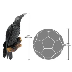 Design Toscano The Raven's Perch Wall Sculpture: Set Of Two 12 Design Toscano The Raven's Perch Wall Sculpture: Set Of Two -Garden Furniture Store GUEST 32185ee6 faae 428f 829c e020252aa6c7