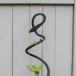42" Tall Iron Soirak Trellis Gardening Tool Black Powder Coat Finish - Achla Designs -Garden Furniture Store GUEST 3422af6b 84e9 470e 9a18 69d77335c670