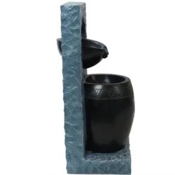 Sunnydaze Decor Sunnydaze Peaceful Rain Electric Outdoor Water Fountain - 31.75" H - Gray And Black 17 Sunnydaze Decor Sunnydaze Peaceful Rain Electric Outdoor Water Fountain - 31.75" H - Gray And Black -Garden Furniture Store GUEST 350c5493 67ba 43fb b2b6 88e441275d51