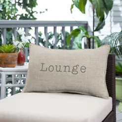 Indoor/Outdoor Lounge Embroidered Lumbar Throw Pillow - Sorra Home -Garden Furniture Store GUEST 35d58965 88c2 4bbf 81a8 04fb69e1b432