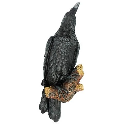 Design Toscano The Raven's Perch Wall Sculpture: Set Of Two 4 Design Toscano The Raven's Perch Wall Sculpture: Set Of Two - Image 4
