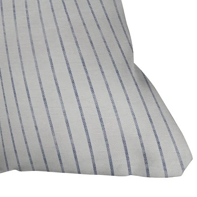 Holli Zollinger Aegean Wide Stripe Outdoor Throw Pillow Black - Deny Designs 1 Holli Zollinger Aegean Wide Stripe Outdoor Throw Pillow Black - Deny Designs