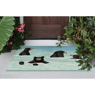 Liora Manne Frontporch Lodge Indoor/Outdoor Rug 2 Liora Manne Frontporch Lodge Indoor/Outdoor Rug - Image 2