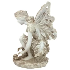 Design Toscano Fiona, The Flower Fairy Sculpture - Off-White -Garden Furniture Store GUEST 39ddc533 ebd7 4e5c 9dce a4b2a69f3ace