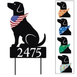 Collections Etc 5 Interchangeable Seasonal Magnet Bandana Address Stake -Garden Furniture Store GUEST 3a1e1fff 0db8 45cc b9f3 543d99e2bcfc
