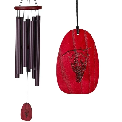 Woodstock Wind Chimes Signature Collection, Chimes Of Tuscany, 27'' Purple Wind Chime CTS 2 Woodstock Wind Chimes Signature Collection, Chimes Of Tuscany, 27'' Purple Wind Chime CTS - Image 2