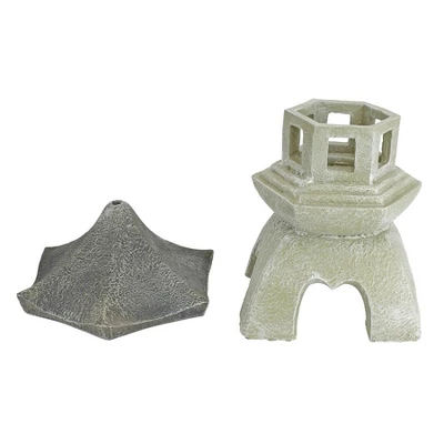 Design Toscano Pagoda Lantern Sculpture: Set Of Two Medium 3 Design Toscano Pagoda Lantern Sculpture: Set Of Two Medium - Image 3