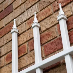 96" Winchester Vinyl Trellis - White - Dura-Trel