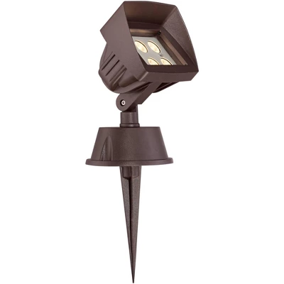 Super Duty Eastham 8" High Bronze LED Landscape Flood Lights Set Of 2 2 Super Duty Eastham 8" High Bronze LED Landscape Flood Lights Set Of 2 - Image 2