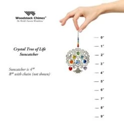 Woodstock Wind Chimes Woodstock Rainbow Makers Collection, Crystal Tree Of Life, 4'' Crystal Suncatcher CTL -Garden Furniture Store GUEST 416dce72 fd4c 437b 9a2a d9cb2651ca8b