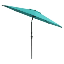 10' Wind Resistant Tilting Patio Umbrella - CorLiving -Garden Furniture Store GUEST 4287a56f 3380 41eb bfcc 161f5d85b6f5