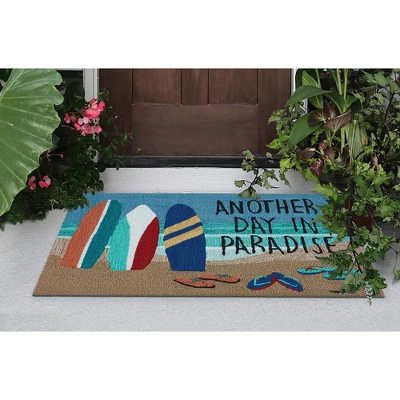 Liora Manne Frontporch Coastal Indoor/Outdoor Rug 2 Liora Manne Frontporch Coastal Indoor/Outdoor Rug - Image 2