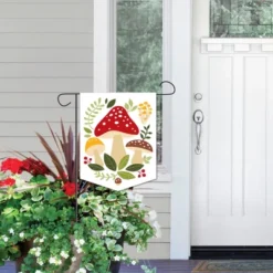 Big Dot Of Happiness Wild Mushrooms - Outdoor Home Decorations - Double-Sided Red Toadstool Decor And Party Garden Flag - 12 X 15.25 Inches -Garden Furniture Store GUEST 4459e1b5 56fb 4078 93fa 149708bdfd28