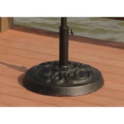 33Ibs Resin Outdoor Decorative Patio Umbrella Base Black - Wellfor 6 33Ibs Resin Outdoor Decorative Patio Umbrella Base Black - Wellfor -Garden Furniture Store GUEST 47044dd4 2d95 481f 95bd 7e794cb4c5b2