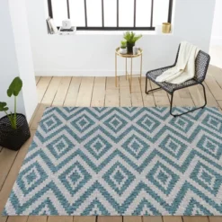 Sintra Diamond Indoor/Outdoor Area Rug - JONATHAN Y 20 Sintra Diamond Indoor/Outdoor Area Rug - JONATHAN Y -Garden Furniture Store GUEST 499daec3 f728 4bfd b600 9f0d353e9652