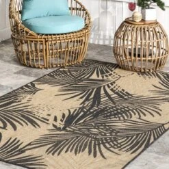 NuLOOM Kasia Areca Palm Indoor/Outdoor Patio Area Rug 16 NuLOOM Kasia Areca Palm Indoor/Outdoor Patio Area Rug -Garden Furniture Store GUEST 4ea3c5e3 dc27 4826 a80e 9867fce8154c