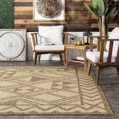 NuLOOM Mazie Bold Indoor/Outdoor Area Rug 7 NuLOOM Mazie Bold Indoor/Outdoor Area Rug - Image 7