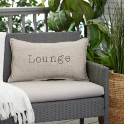 Indoor/Outdoor Lounge Embroidered Lumbar Throw Pillow - Sorra Home -Garden Furniture Store GUEST 4f68e15d 4f3e 49de 8060 895eeeeefd87
