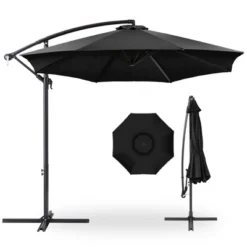 Best Choice Products 10ft Offset Hanging Outdoor Market Patio Umbrella W/ Easy Tilt Adjustment -Garden Furniture Store GUEST 50d91181 313c 4dbc 9a9a 0ca882a6e1a3