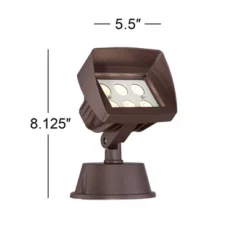 Super Duty Eastham 8" High Bronze LED Landscape Flood Lights Set Of 2 11 Super Duty Eastham 8" High Bronze LED Landscape Flood Lights Set Of 2 -Garden Furniture Store GUEST 513a190e 1f16 492b 8fa6 f7390159e049