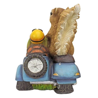 Design Toscano Born To Be Wild Squirrel On Motorcycle Statue - Multicolored 3 Design Toscano Born To Be Wild Squirrel On Motorcycle Statue - Multicolored - Image 3