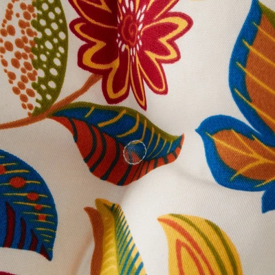 Esprit Floral Outdoor Seat Cushion - Kensington Garden 5 Esprit Floral Outdoor Seat Cushion - Kensington Garden - Image 5